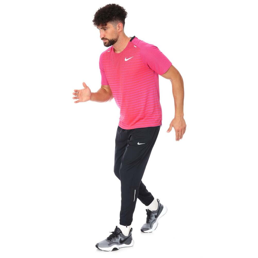 Nike Men's TechKnit Future Fast Vivid Purple Slim Fit Running T Shirt Size 2XL - Picture 2 of 5
